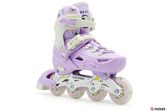 Роликові ковзани Scale Sports Purple LF 605, розмір 34-38