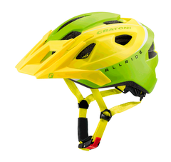 Шлем взрослый защитный Cratoni Allride Лайм Uni (53-59 см), Жёлтый, Uni