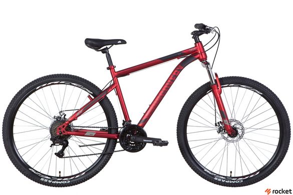 Гірський велосипед 29" Discovery TREK AM DD 2022 (червоний (м))