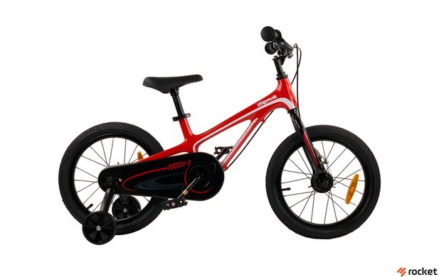 Велосипед RoyalBaby Chipmunk MOON 18", Магний, OFFICIAL UA, красный