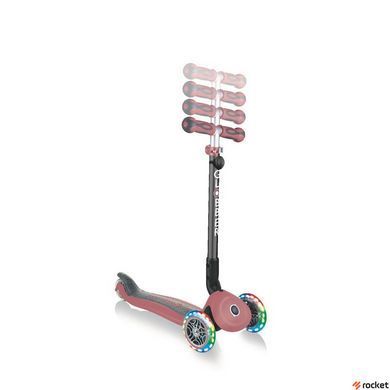 Самокат от 1 года GLOBBER GO UP DELUXE LIGHTS 5в1 Розовый