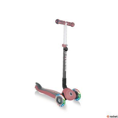 Самокат от 1 года GLOBBER GO UP DELUXE LIGHTS 5в1 Розовый