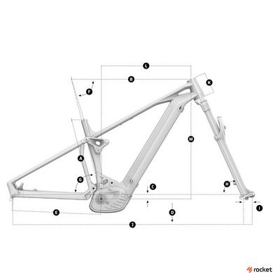 Електровелосипед MONDRAKER CHASER X 29" T-M, Graphite / Black / Orange (2023/2024)