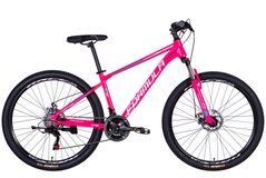 Горный велосипед AL 27.5" Formula MOTION DD FR рама-16" розовый с белым 2026