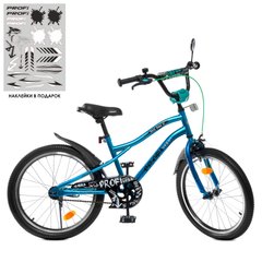 Детский велосипед от 6 лет Profi Urban 20" Blue