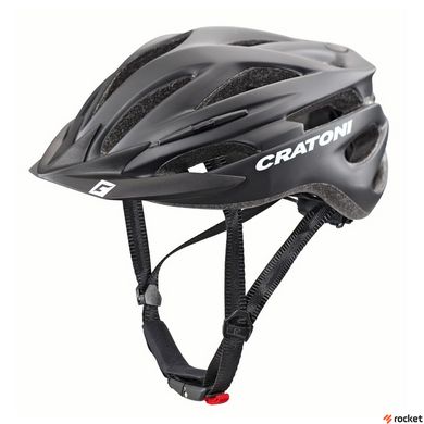 Шлем взрослый защитный Cratoni Pacer Черный матовый M (54-58 см), Черный, M
