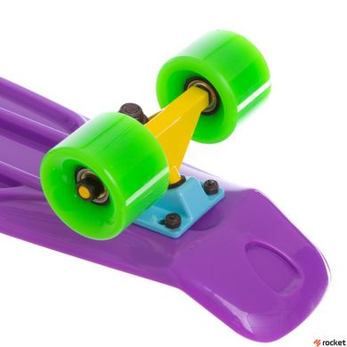 Пенни Скейт Борд Фиолетовый/Зеленый