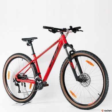 Взрослый велосипед KTM CHICAGO 291 29" рама XL/53, оранжевый (черный), 2022
