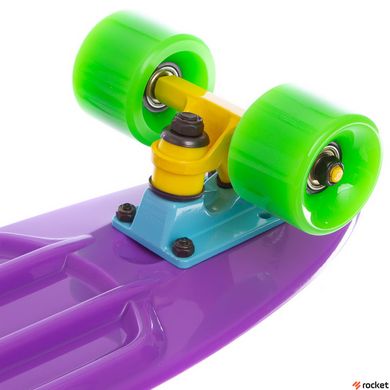 Пенни Скейт Борд Фиолетовый/Зеленый