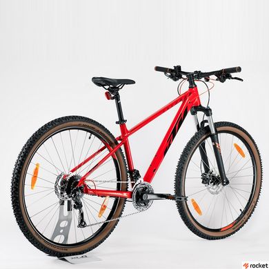 Взрослый велосипед KTM CHICAGO 291 29" рама XL/53, оранжевый (черный), 2022