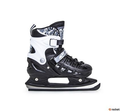 Роликовые коньки детские Scale Sports Black (2В1) 34-37