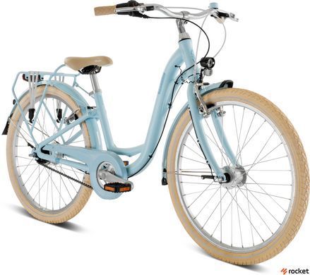 Велосипед детский от 8 лет Puky SKYRIDE Retro 24" Blue