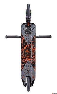 Трюковой Самокат Crisp Scooters Inception Gold Grey, Черный