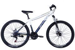 Горный велосипед ST 27.5" SPACE MARS (036) DD FR рама-17" бело-синий 2024