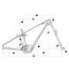 Электровелосипед MONDRAKER CRAFTY Carbon R 29" 160mm, 750Wh Bosch Performance CX Smart, Grey/Black, M