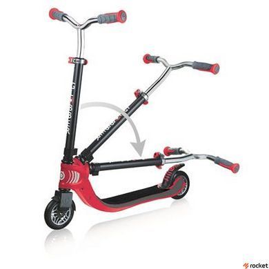 Двоколісний дитячий самокат Globber Flow Foldable 125 Red-Black