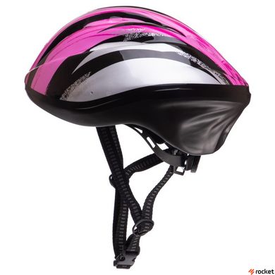 Велошлем шосейний з механізмом регулювання MV10 Рожевий Розмір S (53-55)