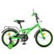 Велосипед Детский от 4 лет Racer 16д. Зеленый