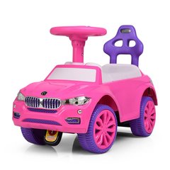 Машинка-каталка толокар BMW Lux Pink