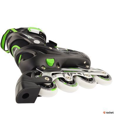 Роликовые коньки детские Action Chris PW-153B-5-1/Green/37-40