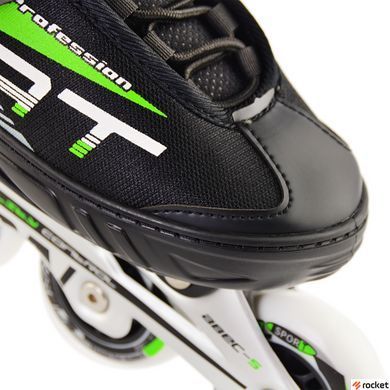 Роликовые коньки детские Action Chris PW-153B-5-1/Green/37-40