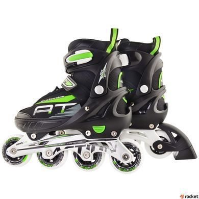Роликовые коньки детские Action Chris PW-153B-5-1/Green/37-40