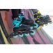 Роликовые коньки детские Rollerblade Fury 2023 black-sea green 33-38