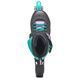 Роликовые коньки детские Rollerblade Fury 2023 black-sea green 33-38