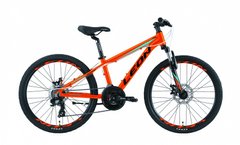Велосипед Підлітковий Leon JUNIOR AM DD 24д. помаранчевий, оранжевый