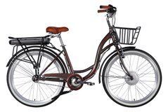 Электровелосипед 26" ST Dorozhnik eAQUAMARINE BH рама-17" 36В 13А*ч 500Вт серый YS 7810 с корзиной 2026