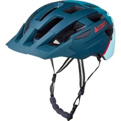 Шлем для катания защитный Cairn Prism XTR II petrol blue-ice 52-55