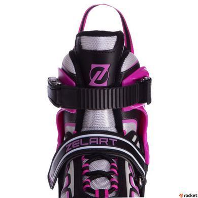 Роликові ковзани дитячі розсувні Zel art Z-126 (PL, PVC, колесо PU, алюм. рама, кольори в асортименті)