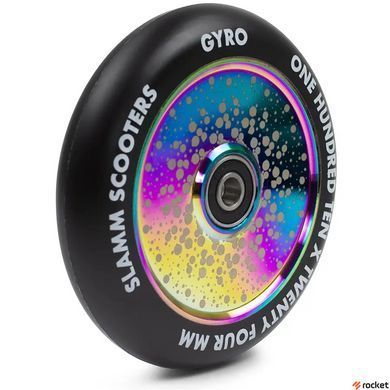 Колесо для трюкового самоката Slamm Gyro 110mm neochrome