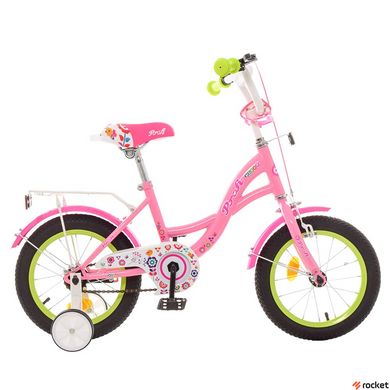 Велосипед Дитячий від 2 років Bloom 12д. рожевий