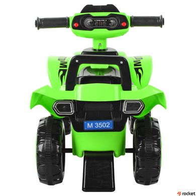 Машинка-каталка толокар Квадроцикл Зеленый
