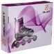 Роликові ковзани дитячі розсувні Zel art Z-126 (PL, PVC, колесо PU, алюм. рама, кольори в асортименті)