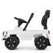 Машинка каталка-толокар з батьківською ручкою JEEP Біла