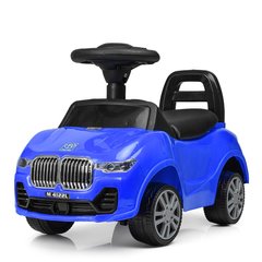 Машинка каталка-толокар БМВ Синяя