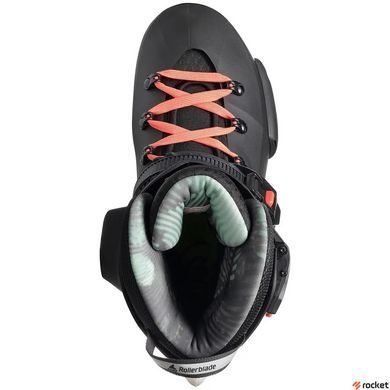 Роликовые коньки детские Rollerblade Twister XT W 2023 black-mint 230