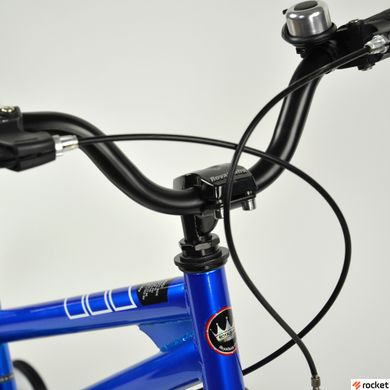 Велосипед RoyalBaby FREESTYLE 18", OFFICIAL UA, синій, Синий