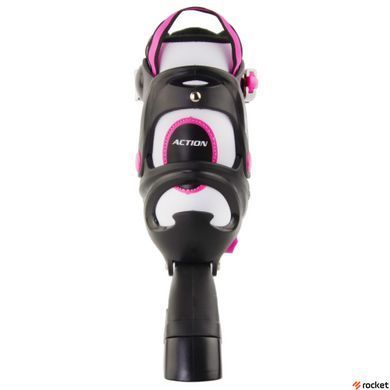 Роликові ковзани дитячі Action Chris PW-153b-5-1/Pink / 37-40