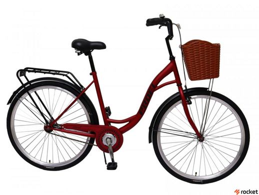 Городской велосипед Profi 28 д. Elegance Red