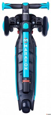 Трехколесный самокат с сиденьем Maraton Flex B Синий