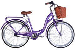 Городской велосипед ST 26" Dorozhnik AQUAMARINE PH рама-17" фиолетовый 2025
