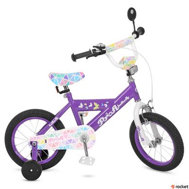 Велосипед Дитячий від 3 років Butterfly 14д. фіолетовий