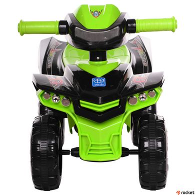 Машинка-каталка толокар Квадроцикл Черно-зеленый