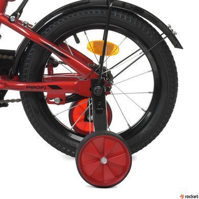 Детский велосипед от 3 лет Profi Speed racer 14" Red