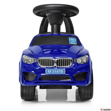 Машинка каталка-толокар BMW Синяя
