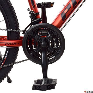 Дорослий велосипед Profi VELOCITY 24" Red