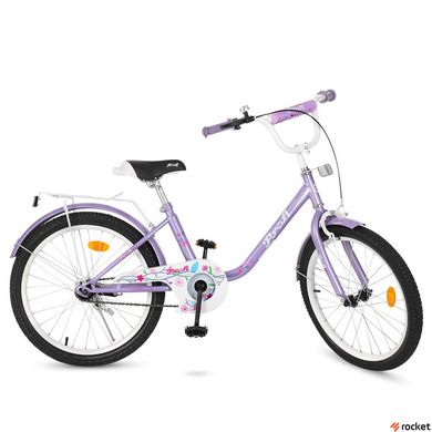 Велосипед Детский от 6 лет Profi Flower 20д. Фиолетовый